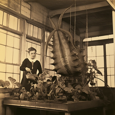 The Peculiar Tale of Eliza Thornton’s Carnivorous Creations
